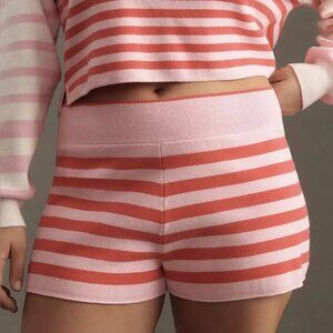 🌸 ☀️ 🩷DAILY PRACTICE BY ANTHROPOLOGIE Sweater Shorts Pink Size 1X NWT 🌸 ☀️ 🩷